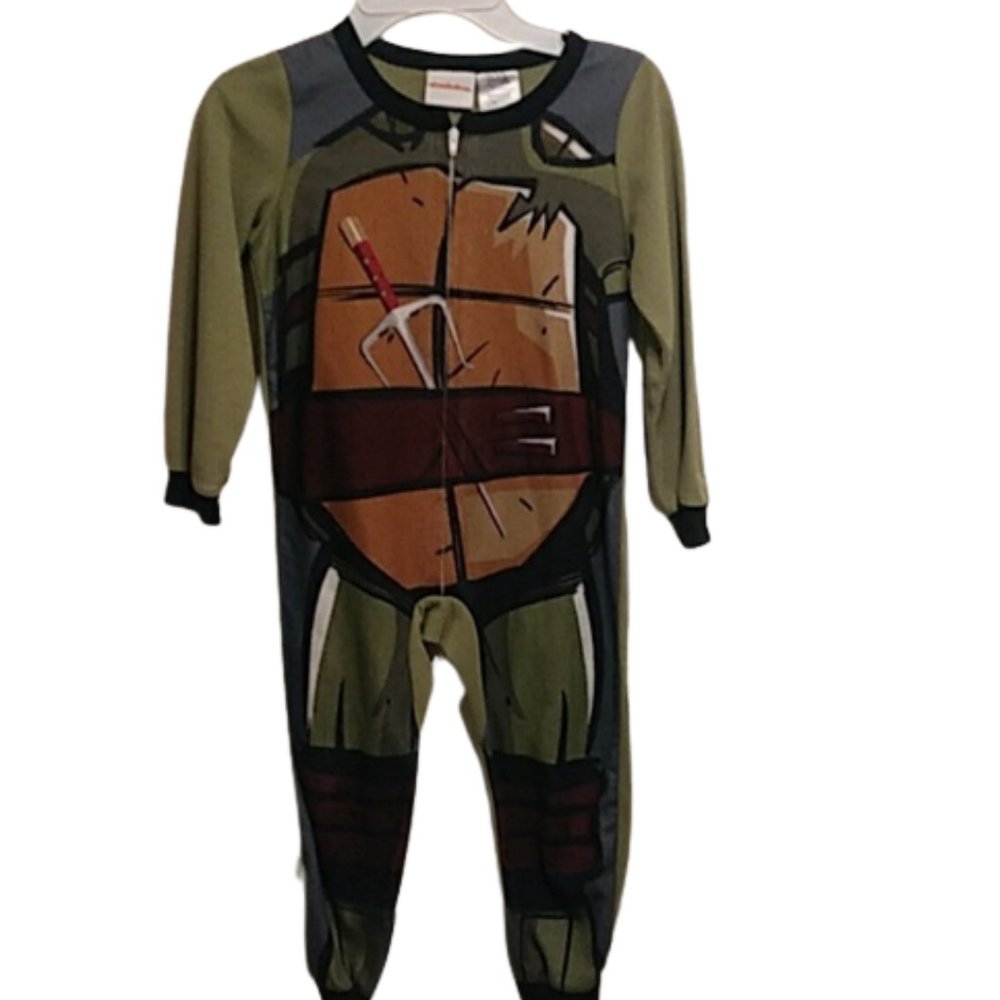 Nickelodeon Turtle onesie pajamas Size Boys 4/5